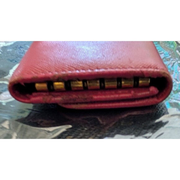 PRADA Pink Leather Key Case 6 Key Holder - Picture 4 of 5